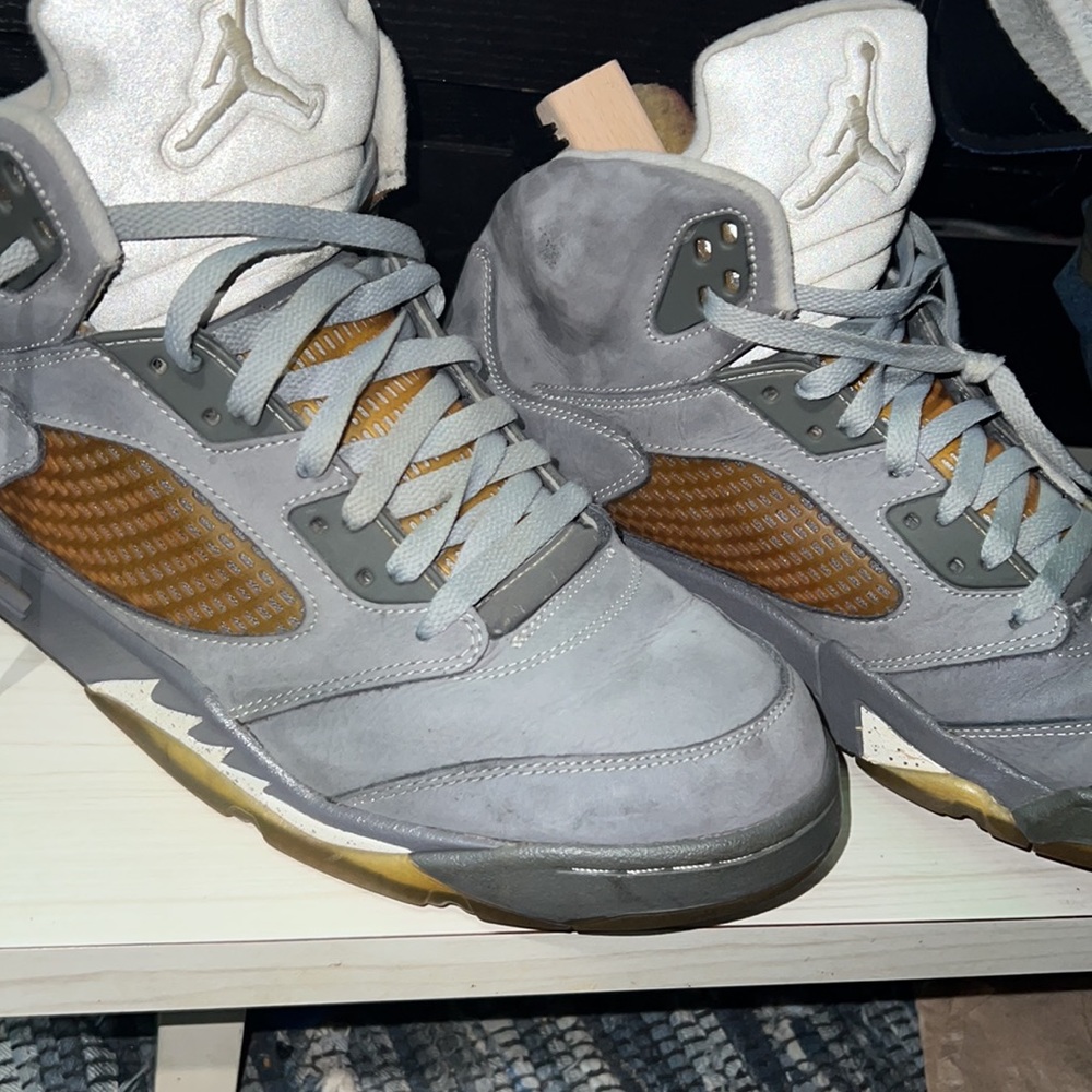 Retro Wolf Grey Jordan 5s